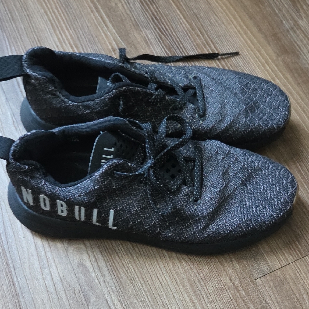 NOBULL Charcoal Knit Sneakers